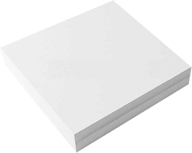 Seneme Cut Away Embroidery Stabilizer 8"x8" 100 Precut Sheets, 2.5oz Medium Weight Cut Away Stabilizer for Embroidery Backing for Machine Embroidery and Hand Sewing for 4x4 and 6x6 Hoops - Image 1